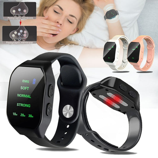 Microcurrent Pulse Sleep Aid and Anti-Nausea Wristband