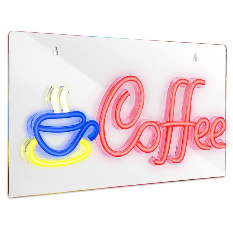 Custom Coffee Neon Sign