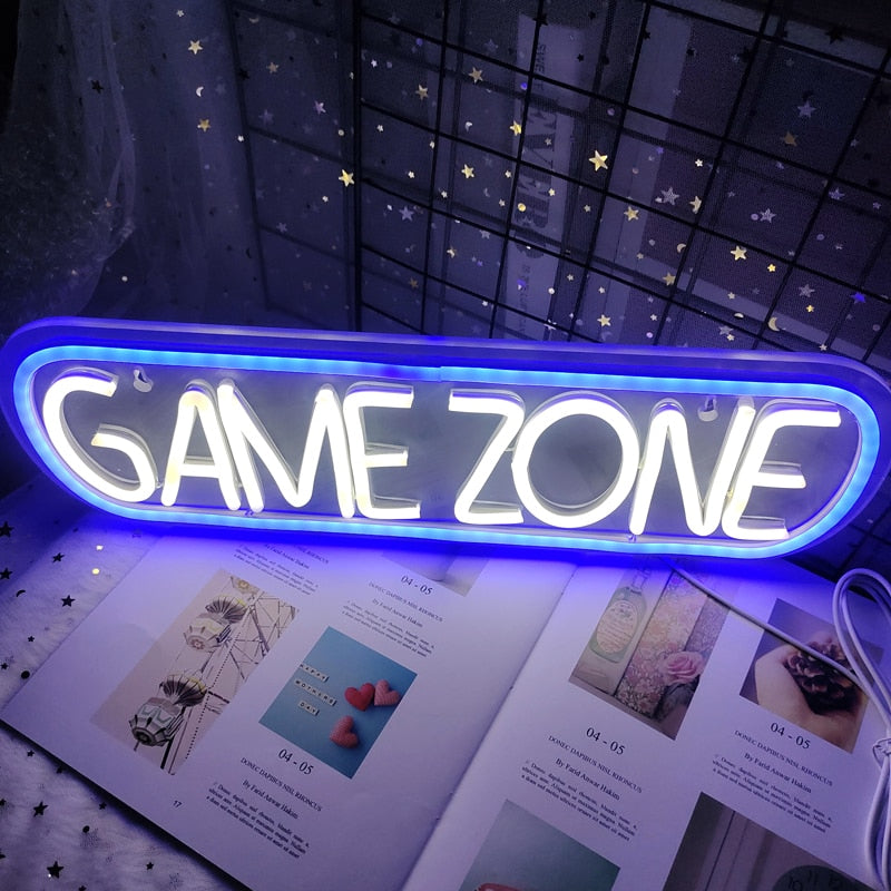 LED Game Room Neon Lights