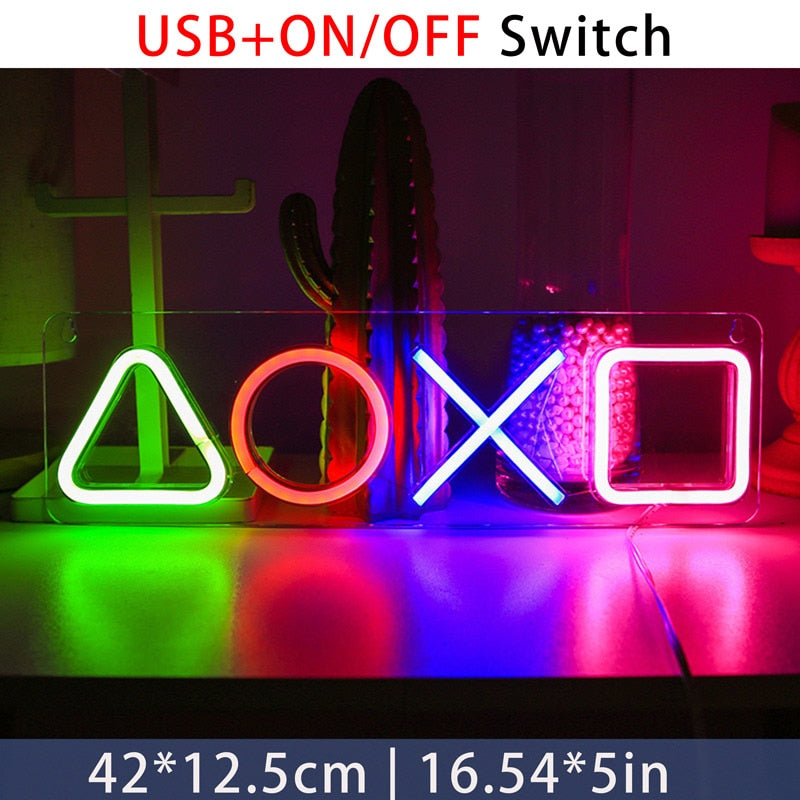 LED Game Room Neon Lights