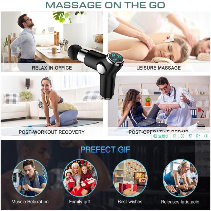 32 Speed Deep Tissue Massage Gun