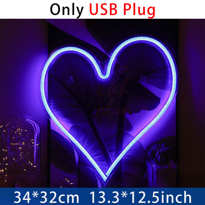 Heart Shape Neon Light