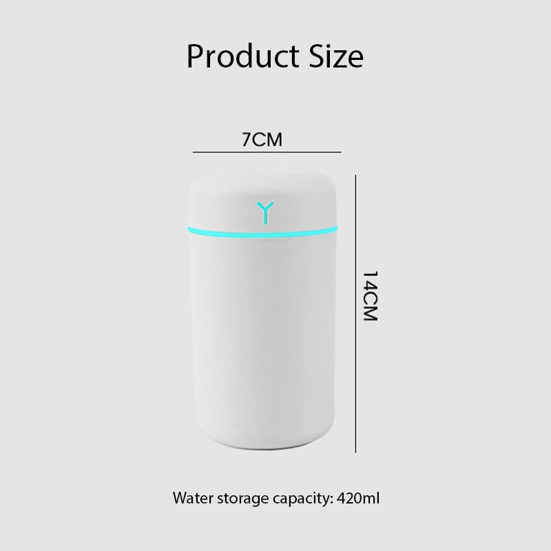 Portable 420ml Air Humidifier