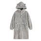 Hooded Flannel Men's and Women's Pajama's