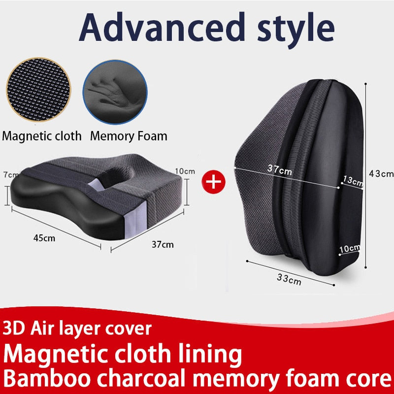 Memory Foam Office Chair Cushion Orthopedic Pillow