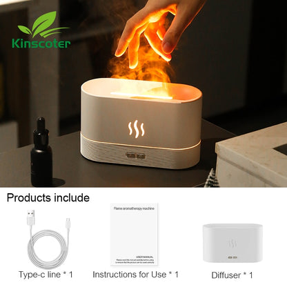 Kinscoter Aroma Diffuser Air Humidifier Ultrasonic Cool Mist