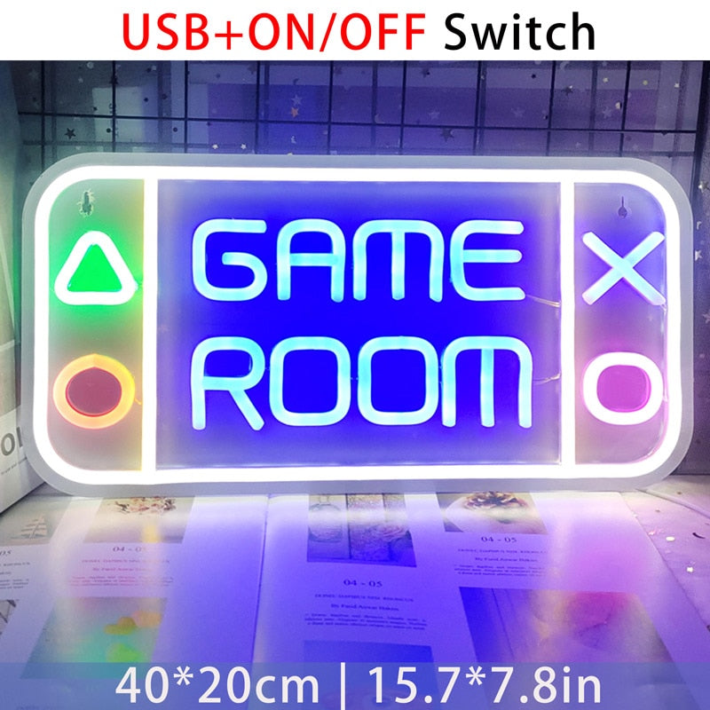 LED Game Room Neon Lights