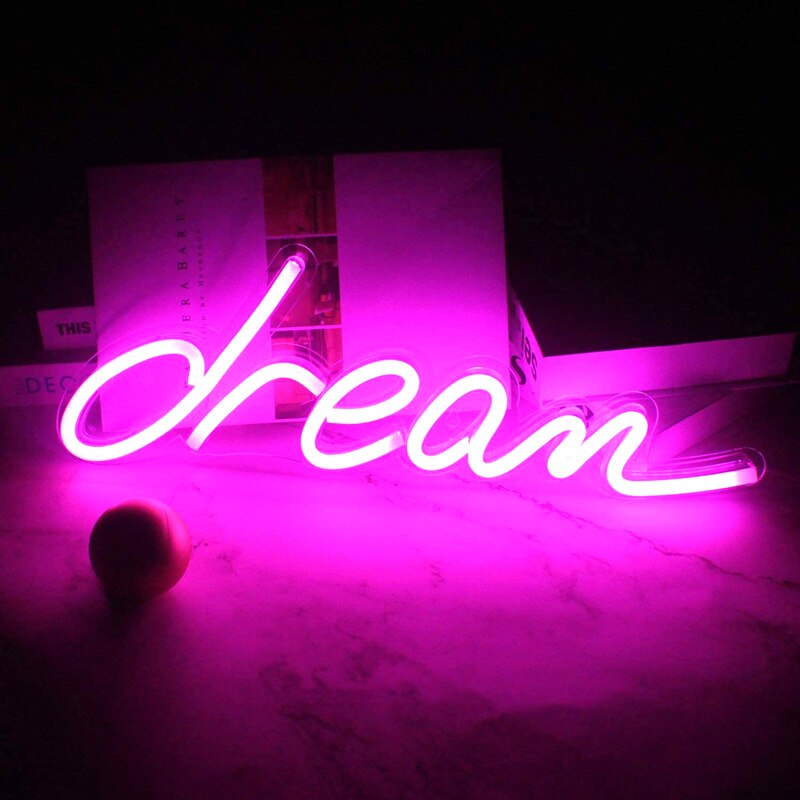 Dream Neon Sign for Wall