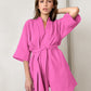 Crape Cotton Women's Robe