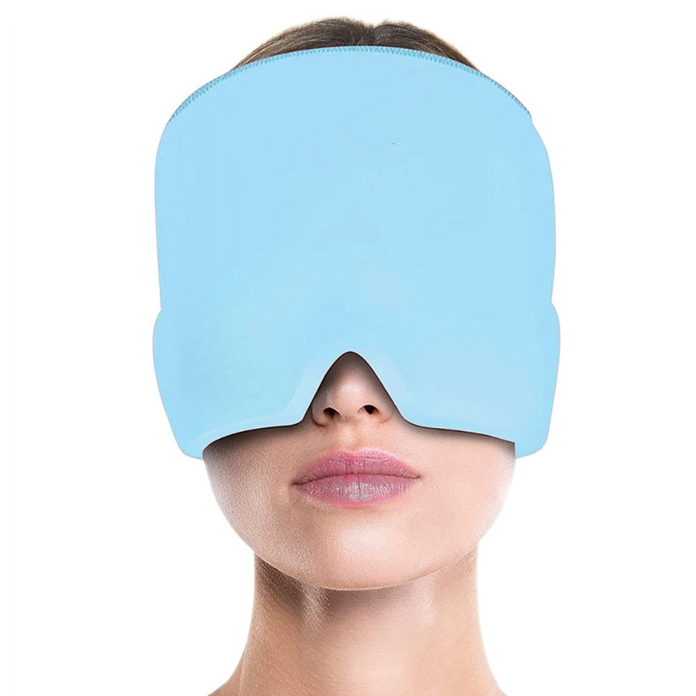 Gel Hot and Cold Therapy Headache Migraine Relief Cap