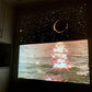 Aurora Moon Galaxy Projection Lamp Creative Background Atmosphere Night Light Earth Projector Photography Lamp