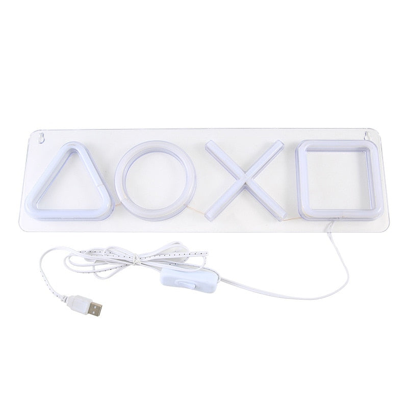 Game Icon Neon Sign Light LED