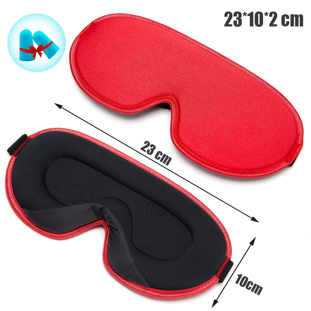 3D Memory Foam Silk Sleep Mask