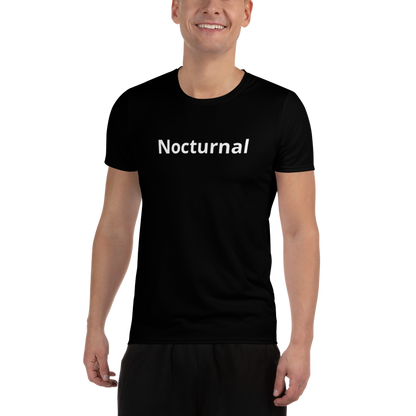 "Nocturnal" Men's Athletic T-shirt