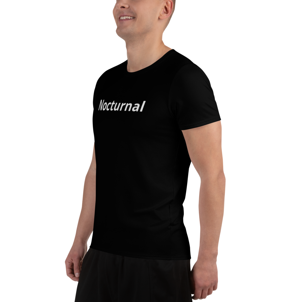 "Nocturnal" Men's Athletic T-shirt