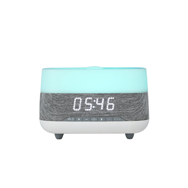 Clock Aromatherapy Humidifier Home Office Time