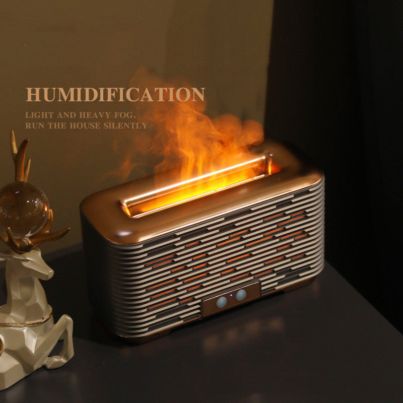 Flame Aroma Diffuser New Humidifier Desktop Large Capacity USB Home Decor