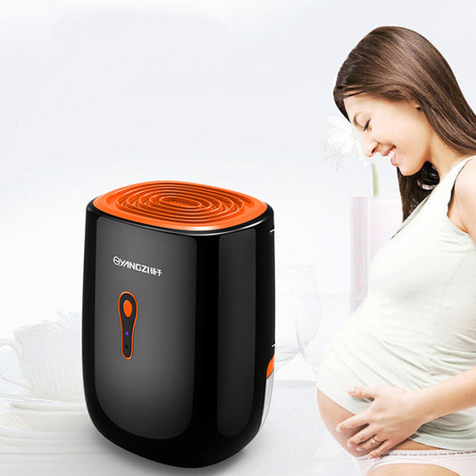 Black and Orange Designed Silent Household Dehumidifier