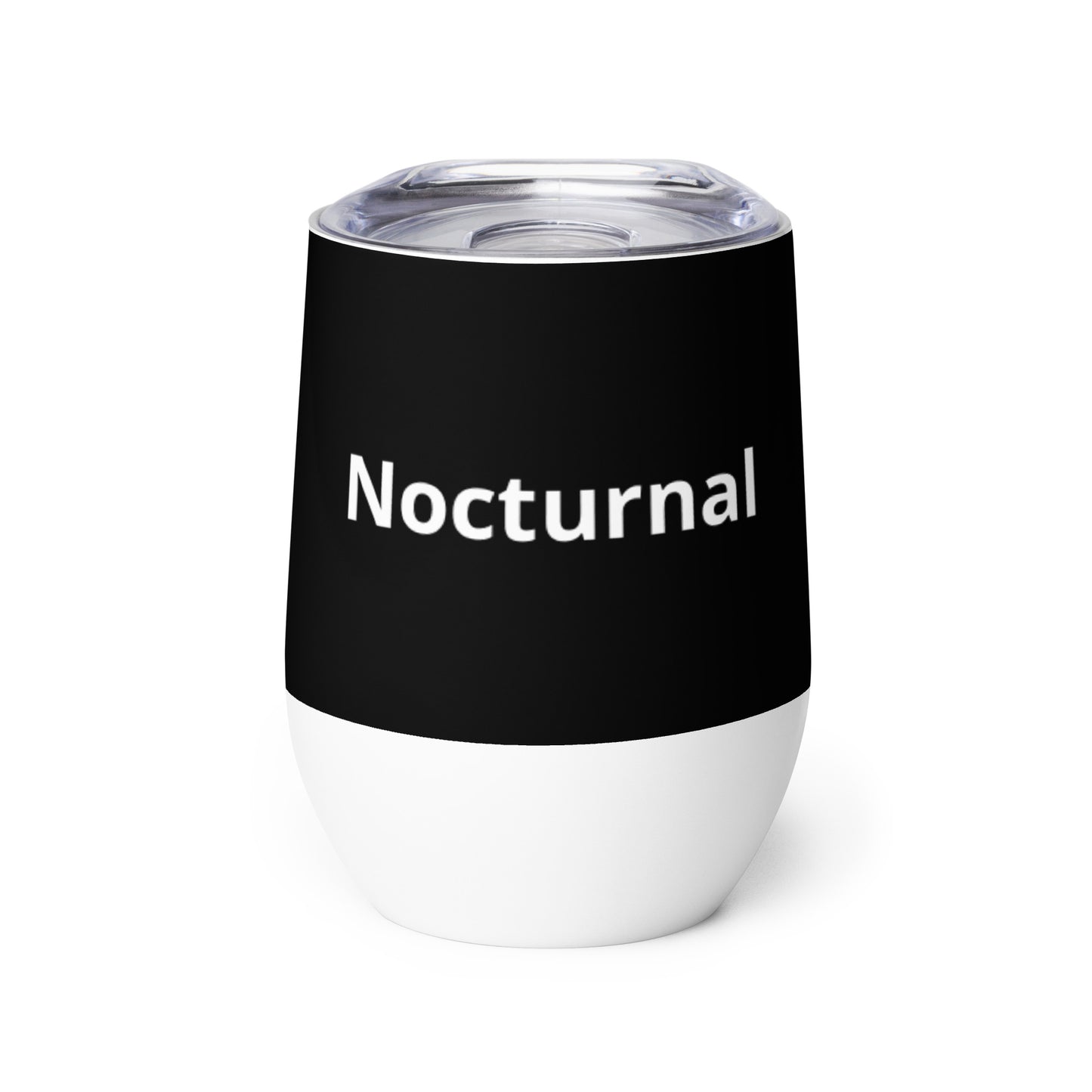 "Nocturnal" Wine tumbler